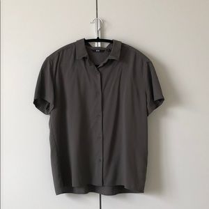 Rayon Short Sleeve Blouse